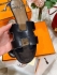 Hermes Oasis Sandal slippers box leather h455343